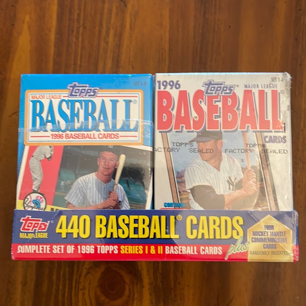 1996 TOPPS 440 Baseball Cards
